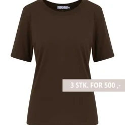 Coster Copenhagen CCH1118 Regular T-Shirt Chocolate Nut