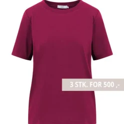 Coster Copenhagen CCH1118 Regular T-Shirt 693 Mørkerød