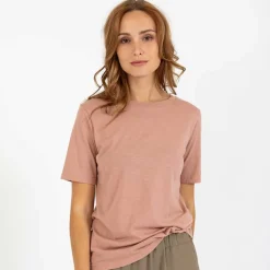 Coster Copenhagen CCH1118 Regular T-Shirt 222 Washed Rose