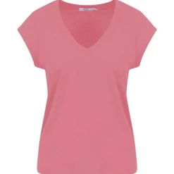 Coster Copenhagen CCH1101 V-Neck T-Shirt 654 Lyserød