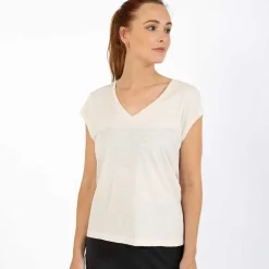 Coster Copenhagen CCH1101 V-Neck T-Shirt 241 Creme