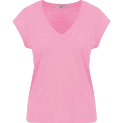 Coster Copenhagen CCH1101 V-Neck T-Shirt 615 Lyserød