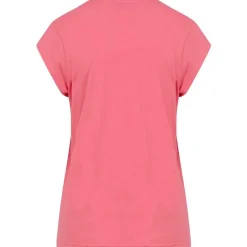 Coster Copenhagen CCH1101 V-Neck T-Shirt 637 Coral Paradise