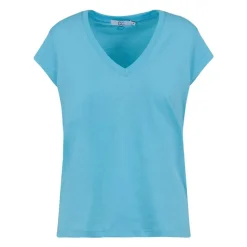 Coster Copenhagen CCH1101 V-Neck T-Shirt 585 Turkis