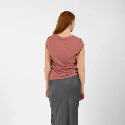 Coster Copenhagen CCH1101 V-Neck T-Shirt Apple Butter