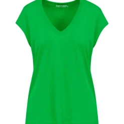 COSTER COPENHAGEN CCH1101 V-NECK T-SHIRT 2 GRØN