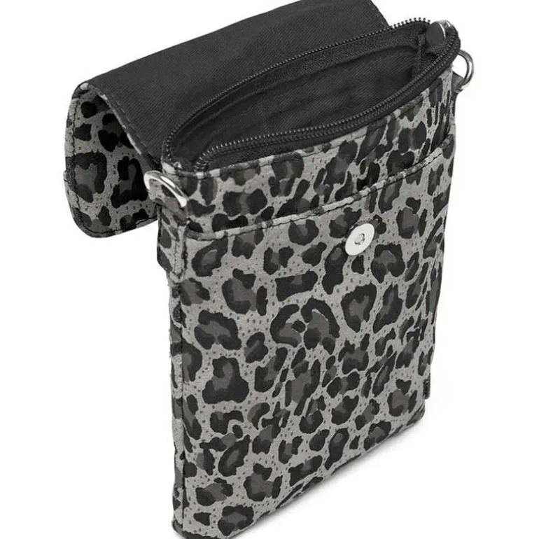 Depeche 16044 Mobilebag Grey Leo Print