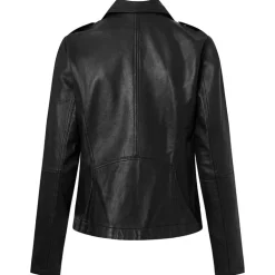DEPECHE 50964 NOORADEP BIKER LEATHER JACKET SORT