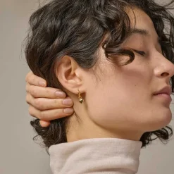 Enamel E376G Amore Hoops Guld