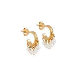 Enamel E309GM Astrid Earring Pearl