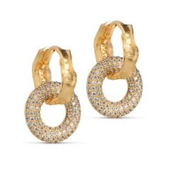 ENAMEL E287GM CELIN HOOPS GULD
