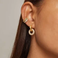 ENAMEL E287GM CELIN HOOPS GULD