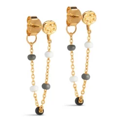 Enamel E140GM Lola Earring Salt'n'Pepper