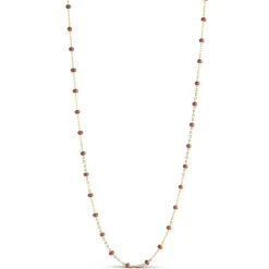 Enamel Lola Kobber Necklace Guld