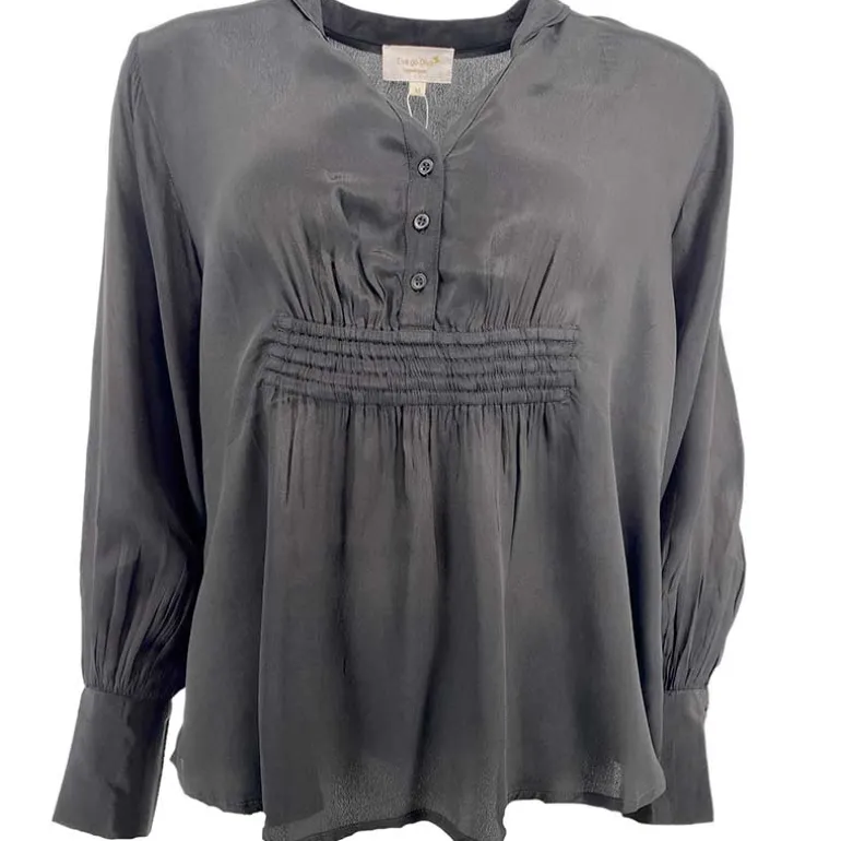 Eva Go Diva Ellie Blouse Sort