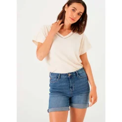Garcia 273-7754 Celia Bermuda Shorts Blå