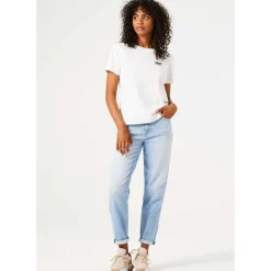 Garcia 286-5554 Isabella Mom fit Jeans Light Used