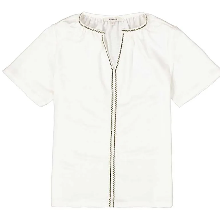 Garcia B50003 Ladies T-shirt SS Ecru