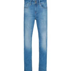 GARCIA CARO 285 CURVED SLIM FIT 7749 BLÅ