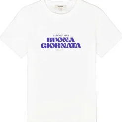Garcia D50011 Ladies T-Shirt SS Off White