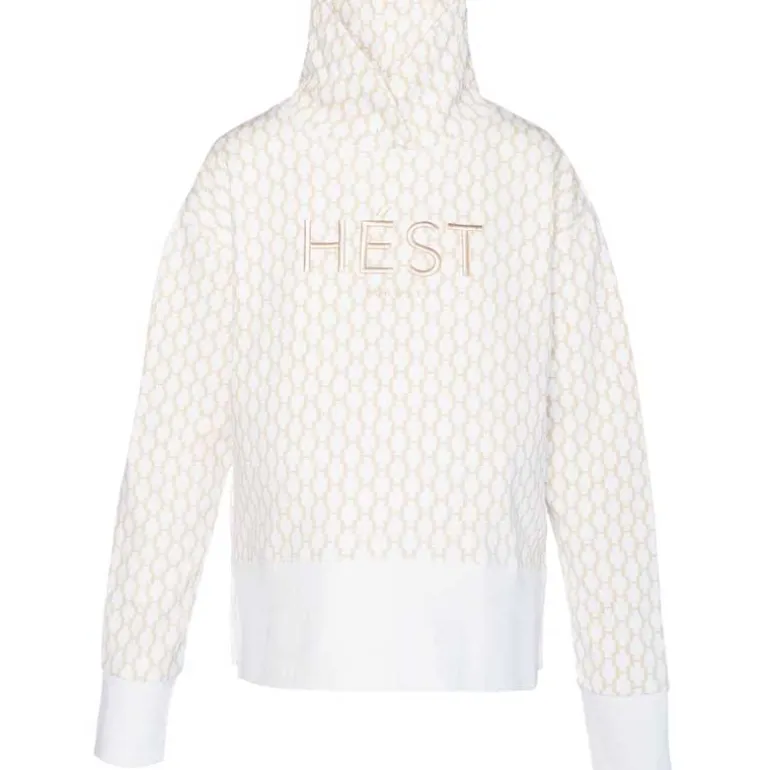 Hést Amara Sweatshirt White Alyssum