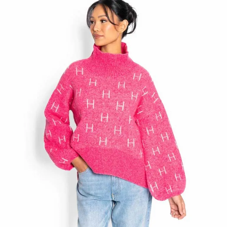 Hést Fam Short Sweater Chateau Rose