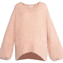 Hést Sofie V-Neck Sweater Rose Smoke