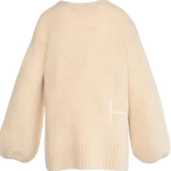 Hést Sofie V-Neck Sweater Summer Sand