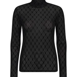 Hype The Detail 315-14-9 Mesh Turtle Neck Black