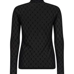 Hype The Detail 315-14-9 Mesh Turtle Neck Black