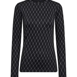 Hype The Detail 200-14-46 Printed Blouse Black