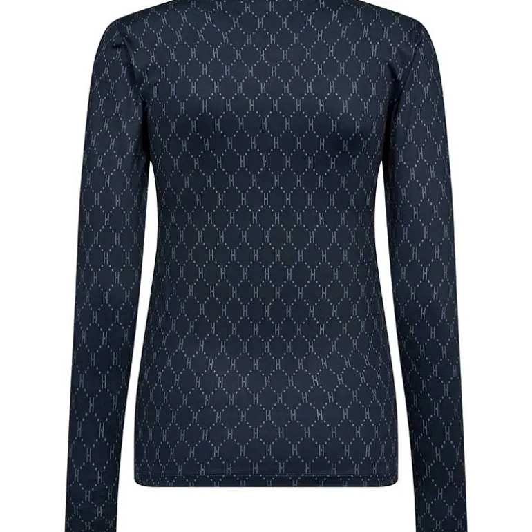 Hype The Detail 200-14-42 Printed Blouse Blue