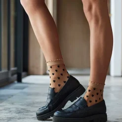 Hype The Detail 21040-75-4211 Socks Hearts 20DEN Nude