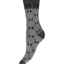 Hype The Detail 21563-75-5630 Socks W/ Lurex Grey