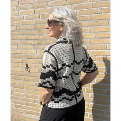 J by J 38030 Cardigan Black