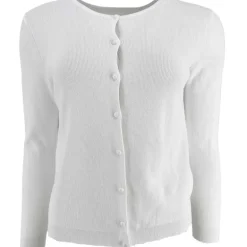 J By J 6047 Knit Cardigan White