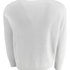 J By J 6047 Knit Cardigan White