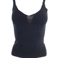 J By J 8074 Knit Top Black