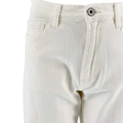 J By J 9240 Loose Stretch Jeans White