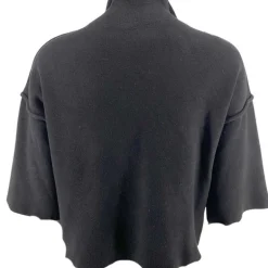 J By J 8162 Oversized Knit Black