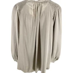 J By J 4901 Satin Shirt Grey