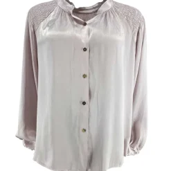 J By J 4901 Satin Shirt Light Pink