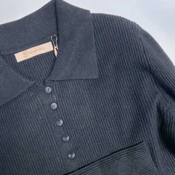 J By J 6036 Short Cardigan Black