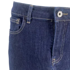 J By J 9233 Stretch Denim Skirt Dark Blue