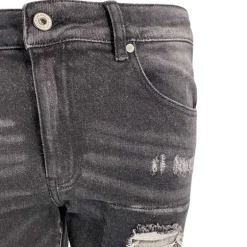 J By J 8457 Stretch Jeans Black