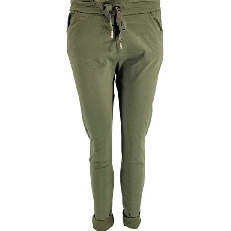 J By J 210088 Stretch Pants Army