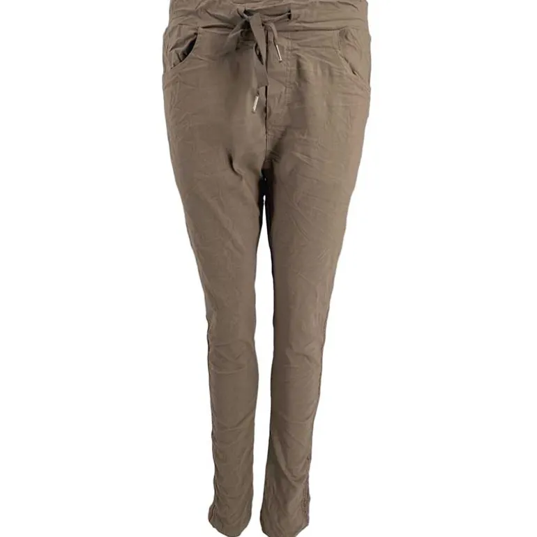 J By J 600083 Stretch Pants Fango