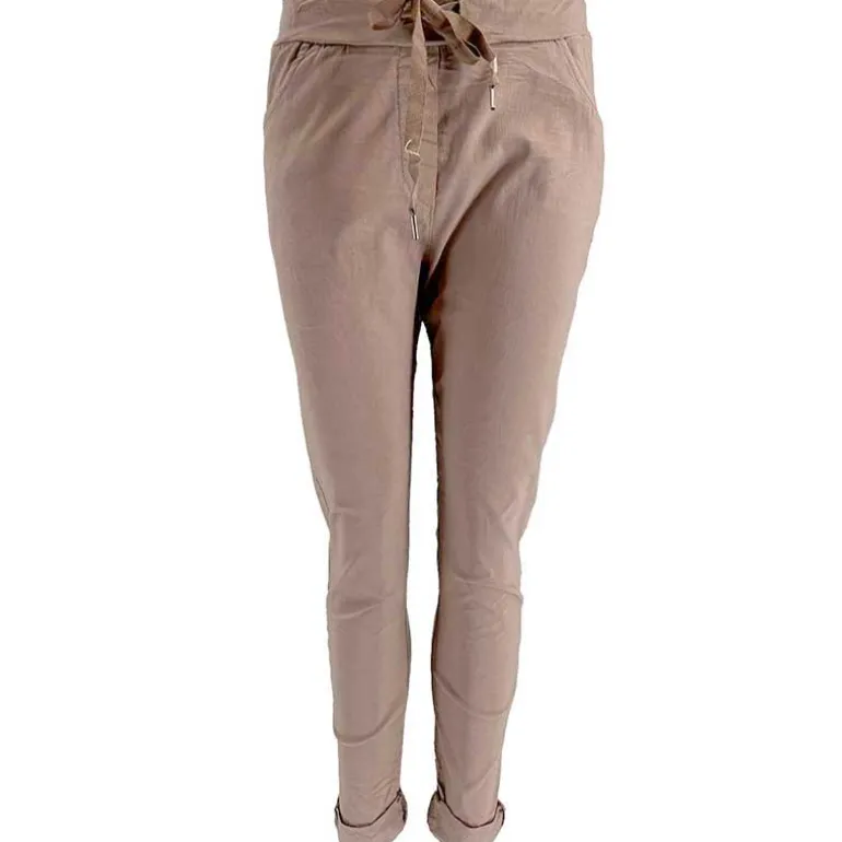 J By J 210088 Stretch Pants Sand