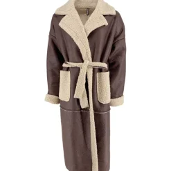 J By J 13067 Teddy Coat Beige