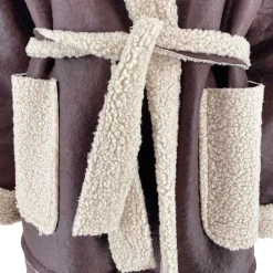 J By J 13067 Teddy Coat Beige